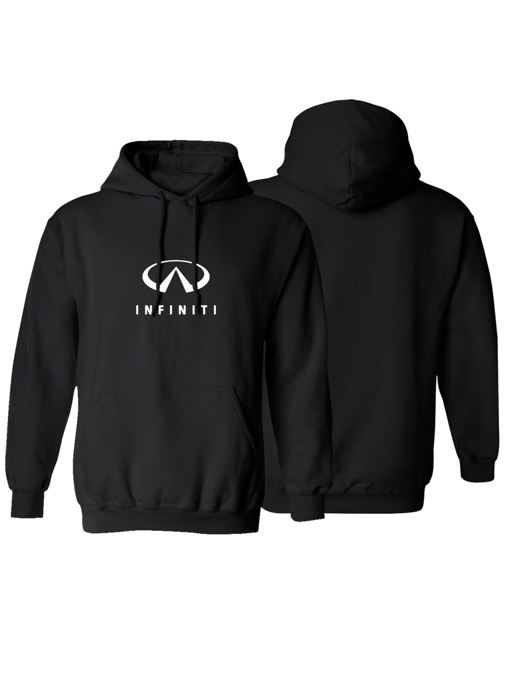 Men’s Infiniti Pullover Hoodie Black